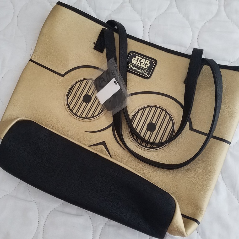 BRAND NEW Star Wars R2-D2 C-3PO hand bag/purse